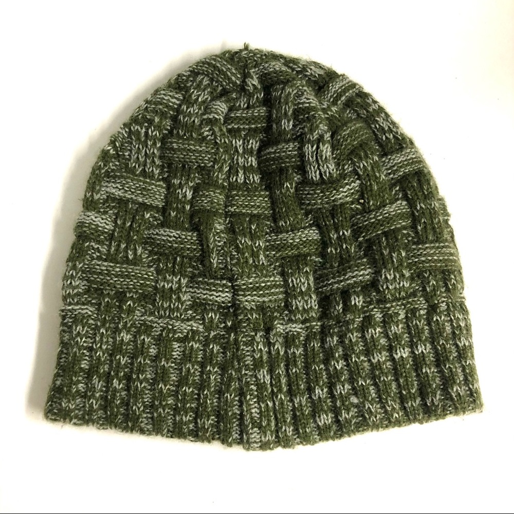 KB variegated green kit winter hat